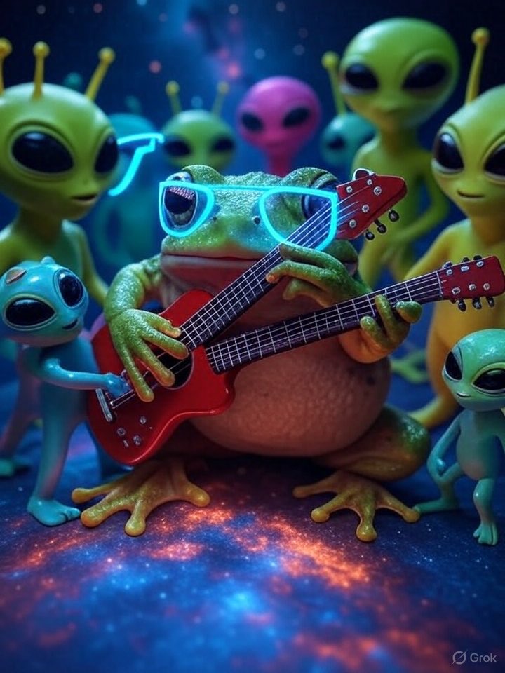Jaws R. (@jaws1275wright) on Twitter photo #Pharafaneelya Story: “Frog” is full of soul and definitely rock n roll amongst the stars of every beings behind mars with a hypnotic guitar. With a croak an a sweet note coming out a string of #love something that toad learned while making deep amour while on a cosmic neon tour. #Pharafaneelya Story: “Frog” is full of soul and definitely rock n roll amongst the stars of every beings behind mars with a hypnotic guitar. With a croak an a sweet note coming out a string of #love something that toad learned while making deep amour while on a cosmic neon tour.