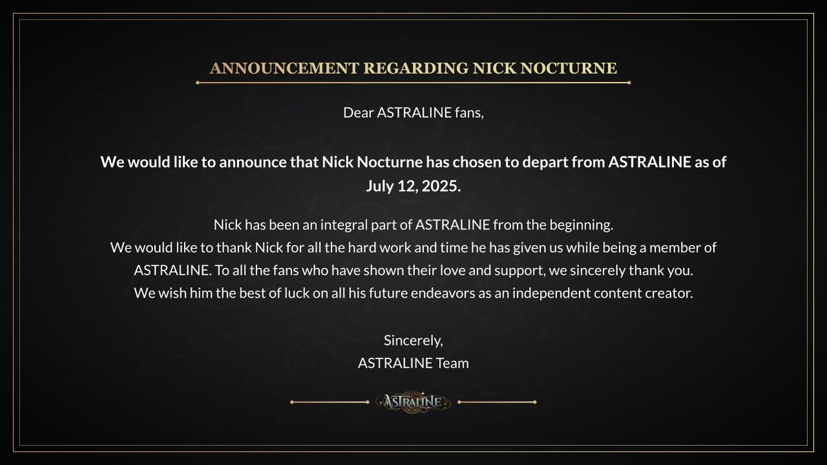 ASTRALINE tweet media