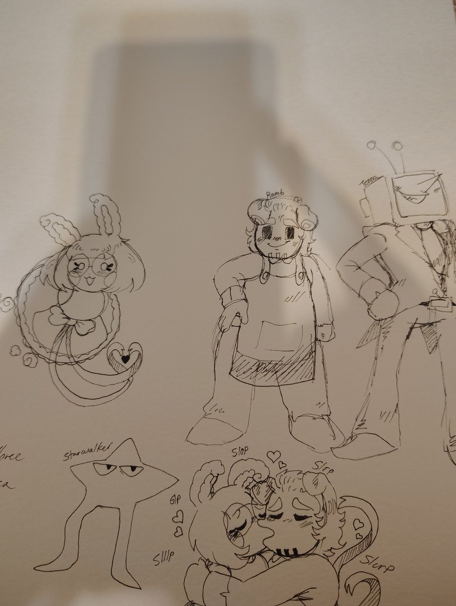 Deltadoodles I drew on my lunch break