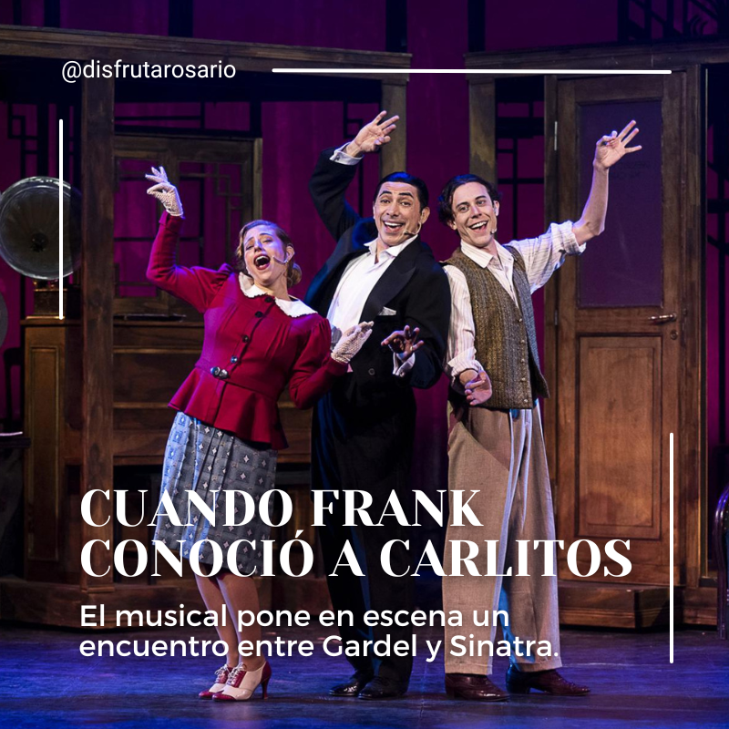 El musical Cuando Frank conoció a Carlitos pone en escena en Rosario un imaginario encuentro entre Gardel y Sinatra.
Tomá nota:
🗓️ Domingo 21 de septiembre
🎟️ Entradas a la venta
Más info 👉 tinyurl.com/ncpenwje
#disfrutarosario
