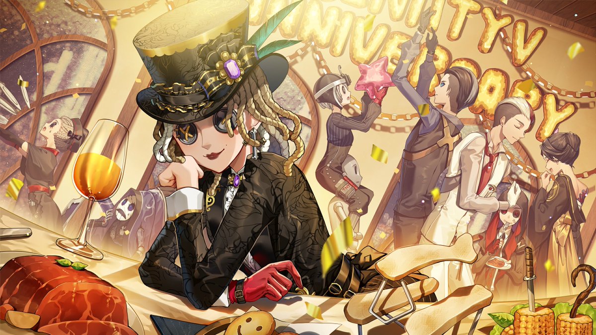 7th Anniversary!

오늘 이 축하의 자리에서
축배를 올리자네~

ウラシマ(<a href="/URASHIMA_ZZZ/">ウラシマ</a>)님의 멋진 일러스트
진심으로 감사드린다네~

#제5인격
#IdentityV
#제5인격7주년