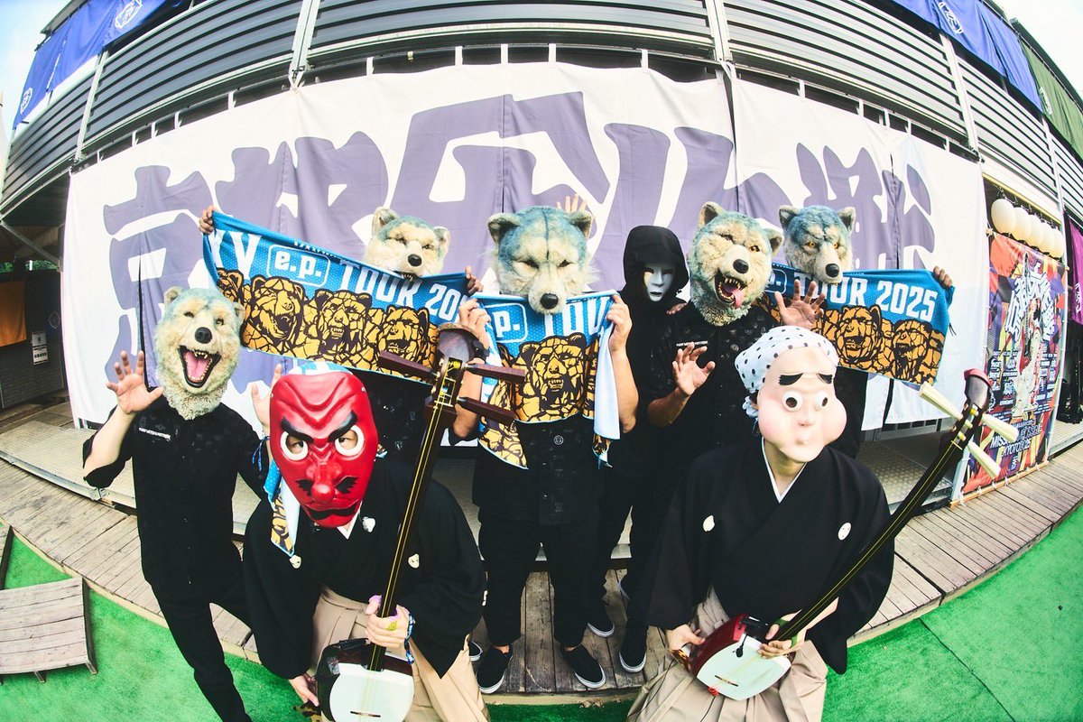 MAN WITH A MISSION マンウィズアミッション 田中重機 M MAN WITH A MISSION マンウィズアミッション 田中重機 M MAN WITH A