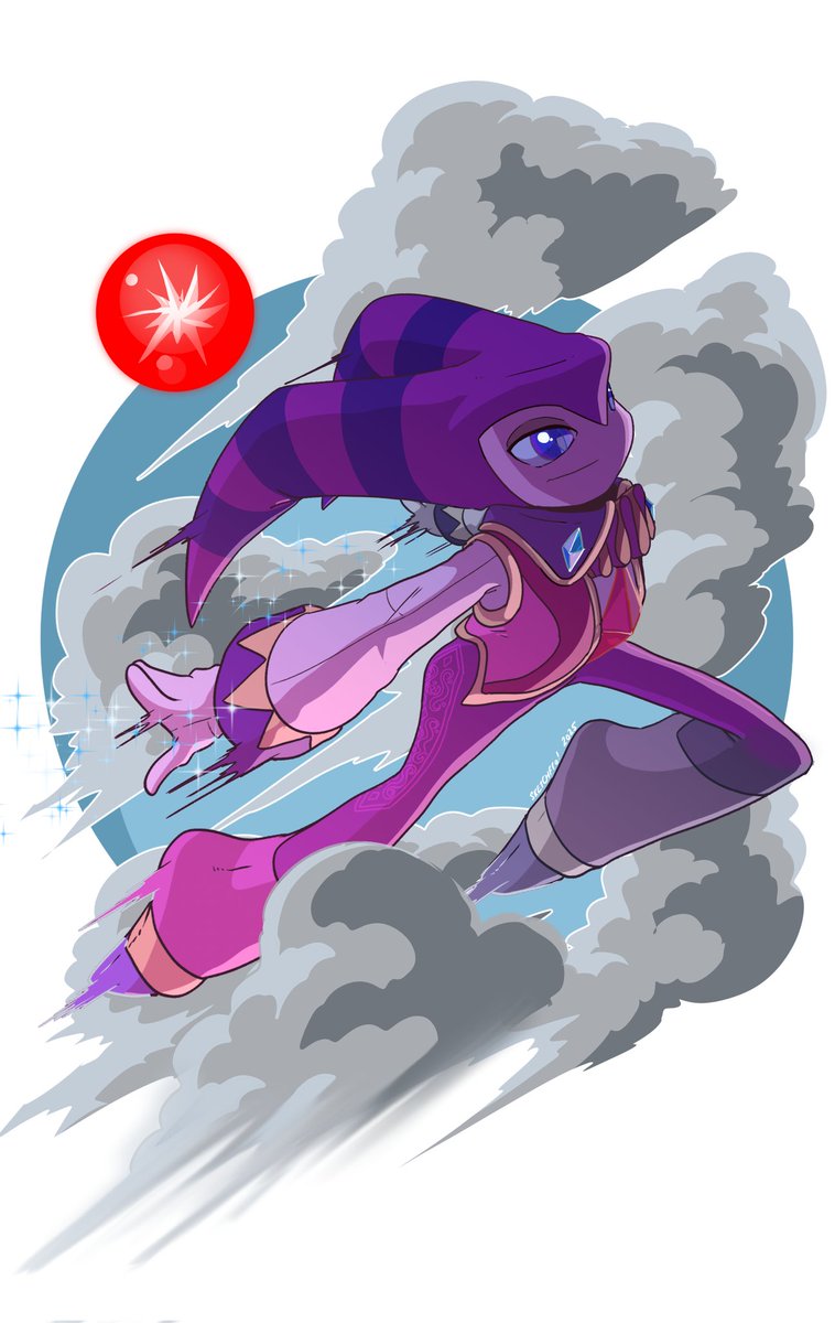 #NiGHTSintoDreams has its birthday, so I have to draw NiGHTS. Actually, I haven't drawn it since 2005! So, old and New! Love ya NiGHTS! Let's fly!