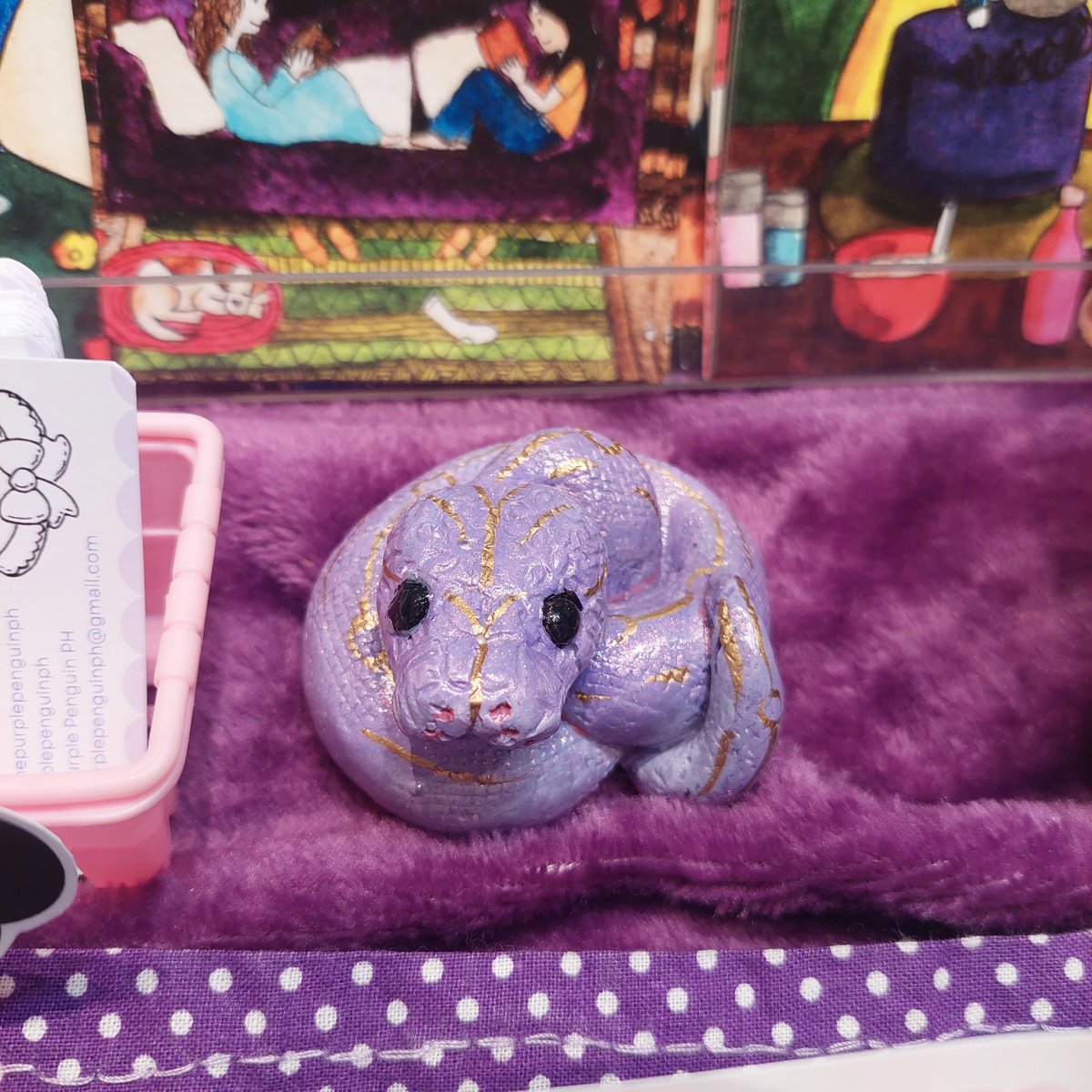 purplepenguinph's tweet photo. Got a purple snekki ang cuuute 😭 https://t.co/fwApikAVM3