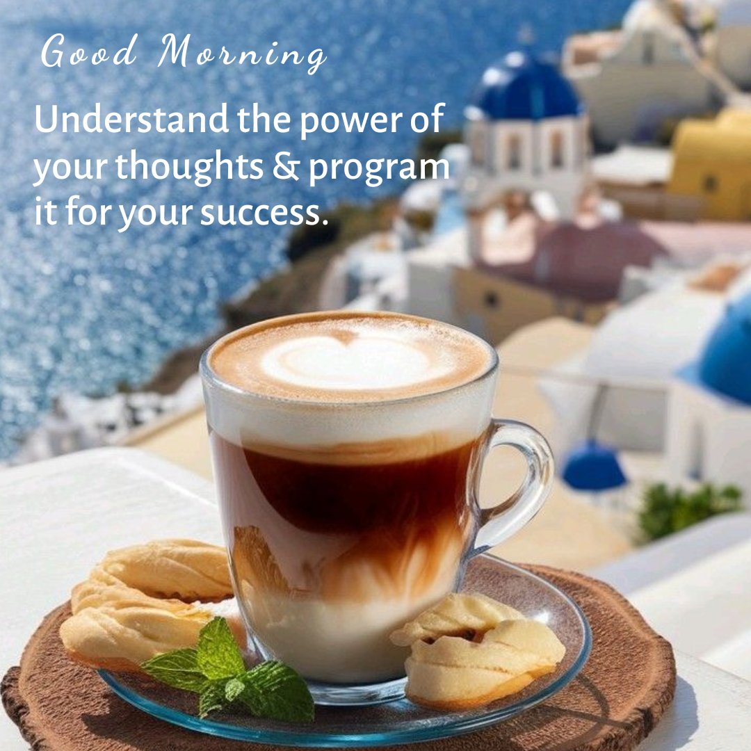 Our thoughts shape our reality. The thoughts we carry are extremely powerful forces, that can be directed to drive us towards our goals. Consciously choose positive thoughts to influence your behavior. Build positive habits &amp; create outcomes you desire 😊🙏🙏