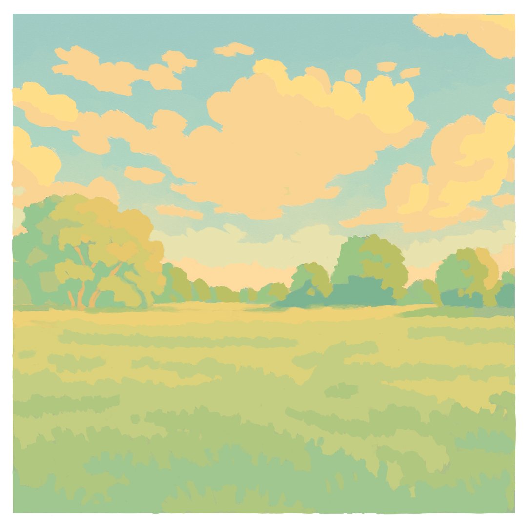 Hace rato venia queriendo dibujar un campo...

#art #digitalart #landscapes #scenery #scene #digitaldrawing