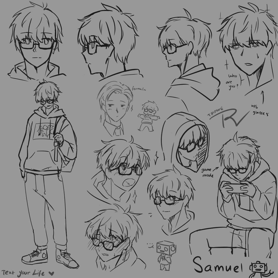 trifove3's tweet photo. Samuel fanart from Text Your Life on Steam and itchio

the dev has repost this before, but i'd like to reupload this to fix his hair color based on his canon hair color

#fanart #TYL #digitalart #digitaldrawing https://t.co/hijC7PKY8S