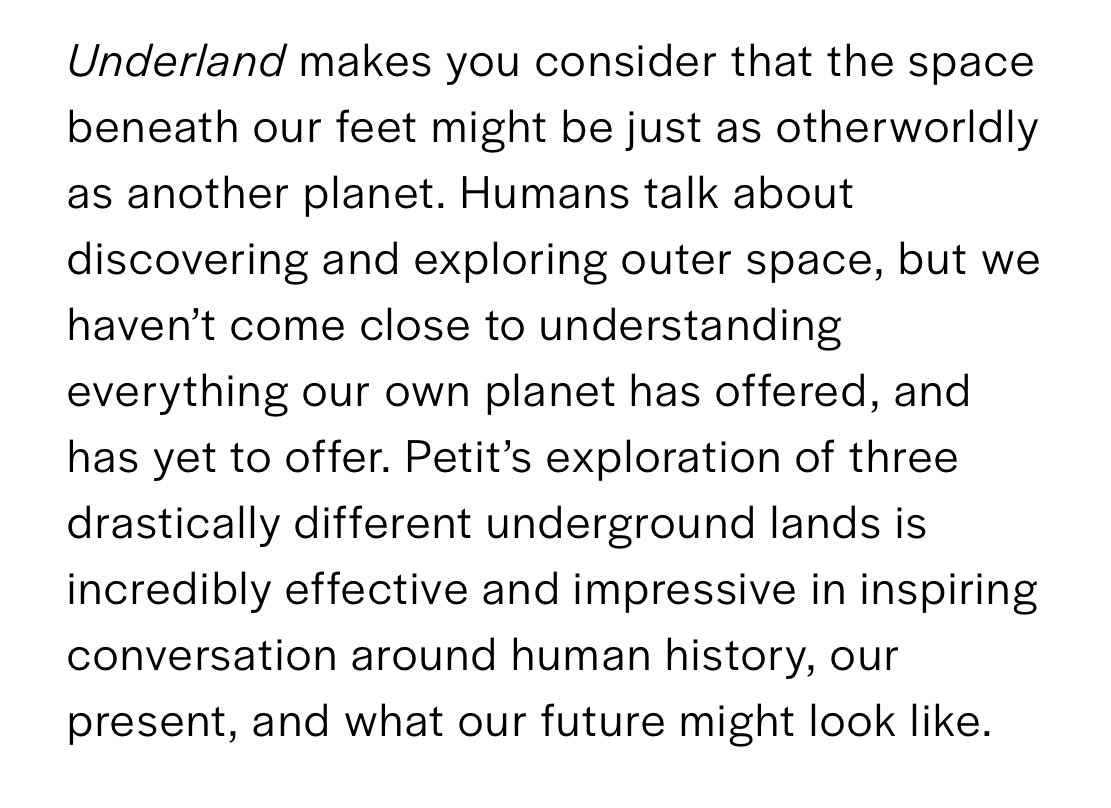 0613focus's tweet image. Our review of ‘Underland’ is out now! Give it a read ✨
🔗 0613focus.com/reviews/underl…