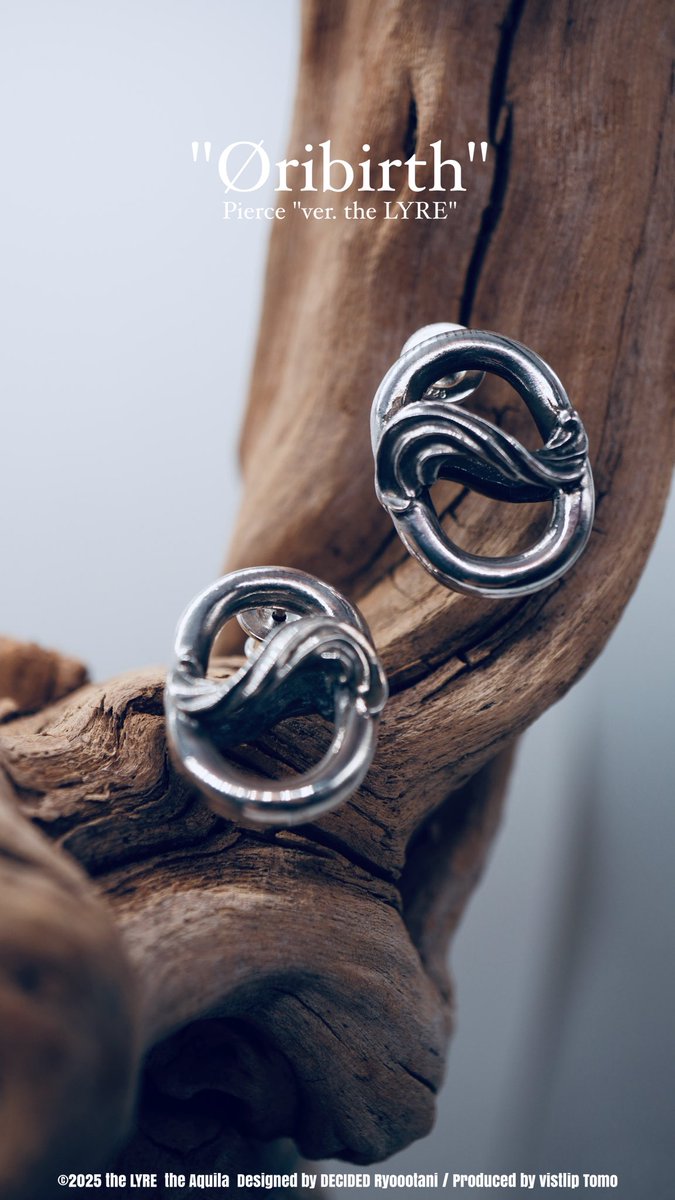 [ 新作紹介 ]

the LYRE 20250707 
New Collection "Øribirth"

Pierce "ver. the LYRE [ R ]"

<7/7より先行受注開始>

▶️商品詳細ページ
the-lyre.jp/store/orb-004/

#the_LYRE #オリバース #新作 #ピアス