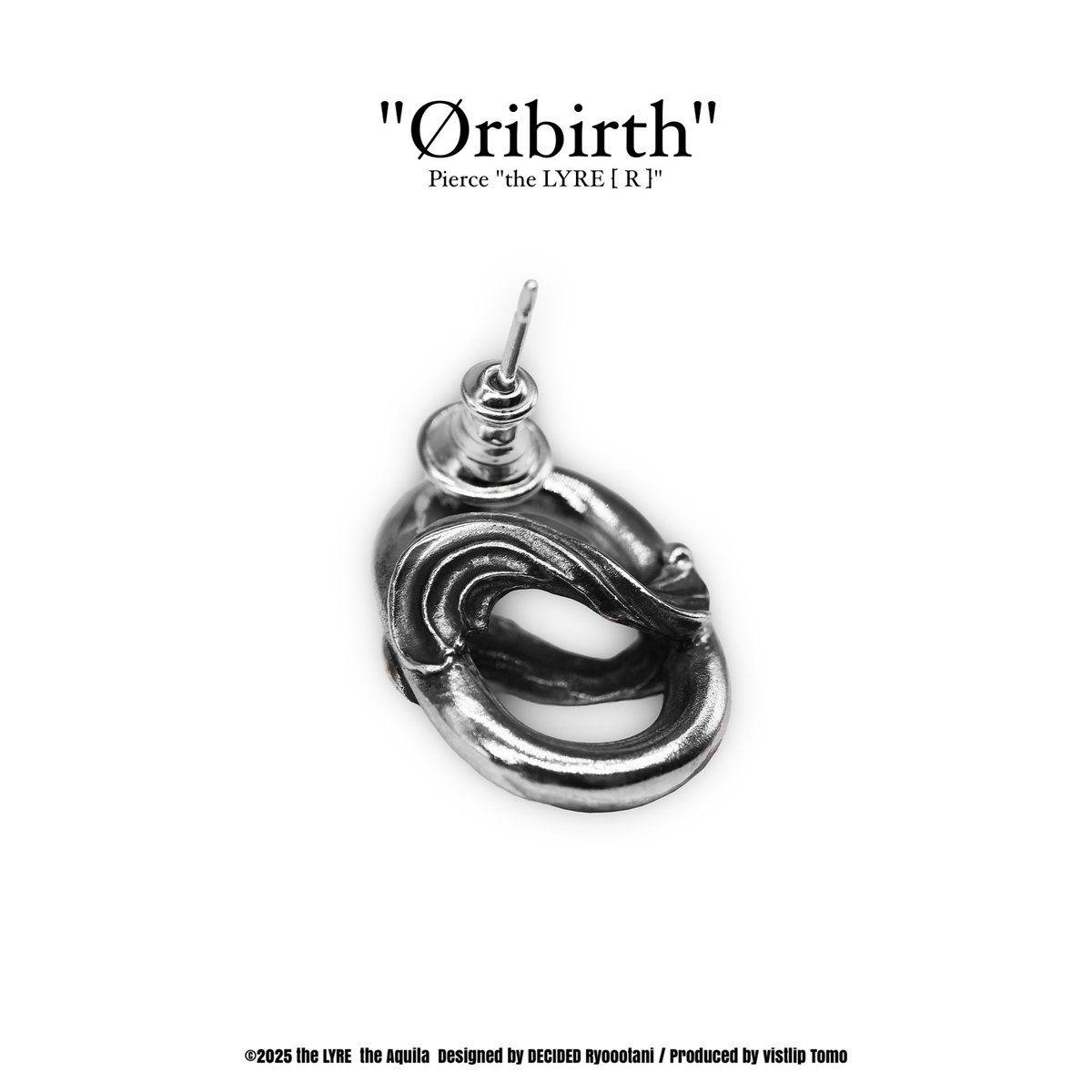 the LYRE ピアス / K18YG vistlip 智 the LYRE ピアス / K18YG vistlip 智 the LYRE ピアス / K18YG