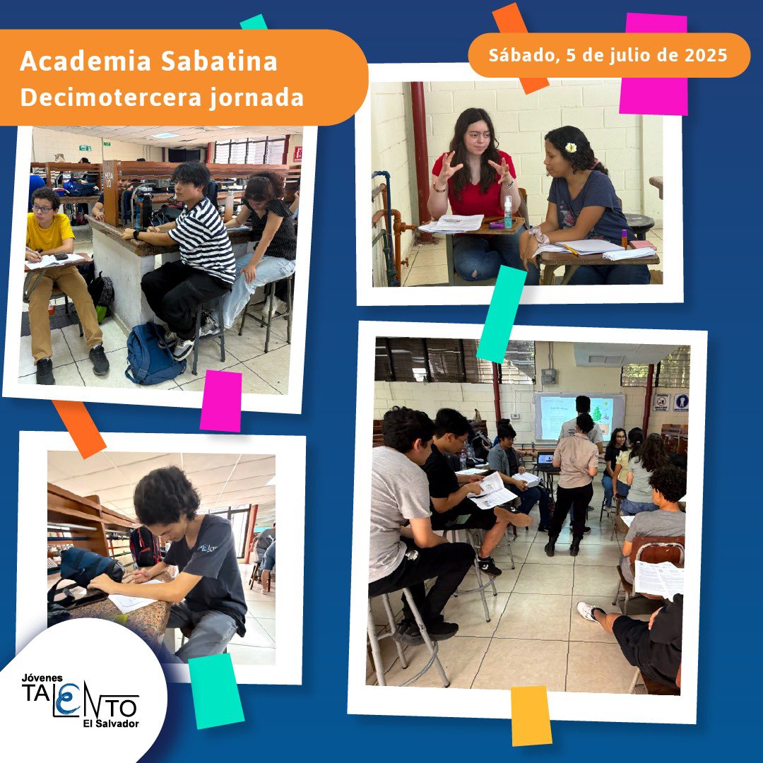 PJOVENESTALENTO's tweet image. Este sábado 5 de julio nuestras aulas estuvieron llenas de energía, con nuestros estudiantes participando en una jornada de laboratorios, prácticas, clases y exámenes cortos, reforzando conocimientos en un ambiente de dedicación y esfuerzo.
Les compartimos algunas imágenes.