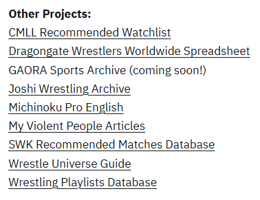For the sake of convenience, all of my projects can now be found in the sidebar of <a href="/SpinWheelKick/">Spinning Wheel Kick</a>.