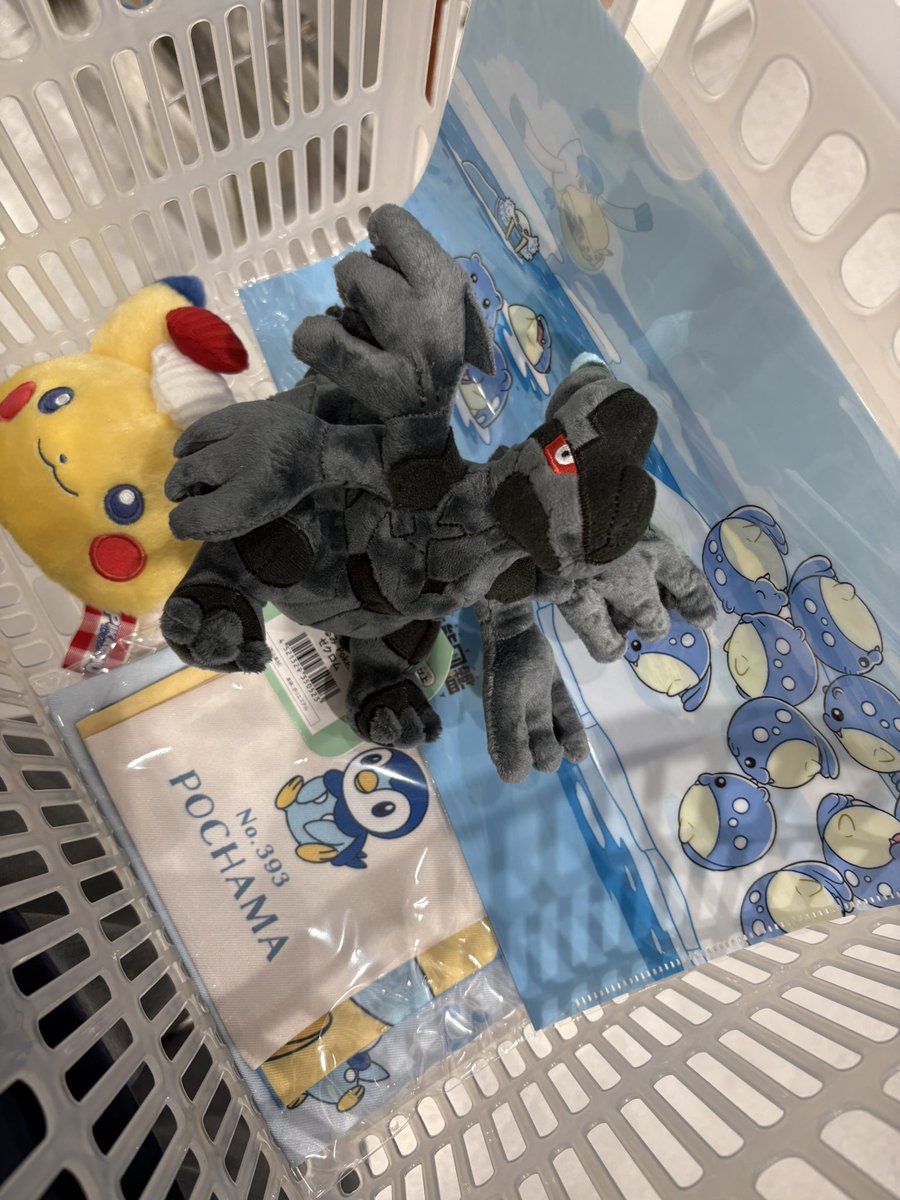 7時に整理券とってダイナー商品ミラーしか買えなかった（ ;  ; ）ゼクロム様うぇるかむ