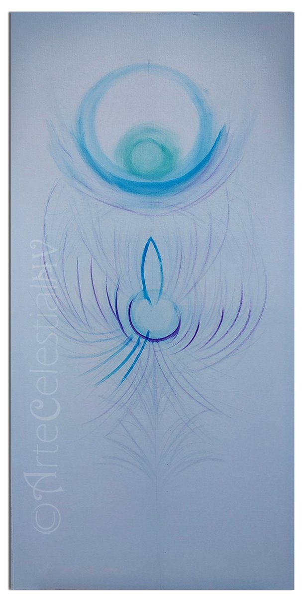 "The Voice of Silence" Step 2, by Nicolas Vargas. artecelestial.com