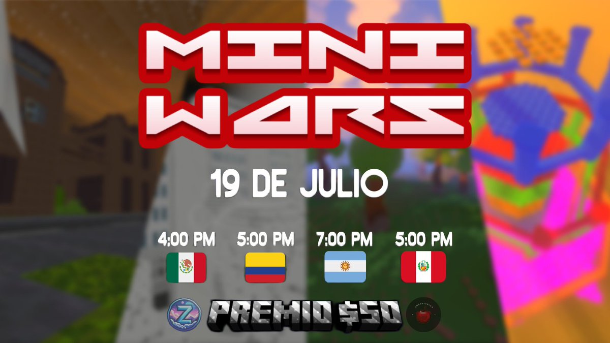 😎Nuevo Evento😎
100 jugadores competirán en una serie de minijuegos por un premio de $50 dólares.
Requisitos:
1.Entrar al discord esta en el form
2.Hacer el formulario que estará en los comentarios
3.Seguir a:
<a href="/PrositoT/">_Owencin_</a>
<a href="/ZephyHosting/">ZephyHosting</a> 
<a href="/bastis39804976/">bastis</a> 
<a href="/Johangl_/">𝙴𝚕𝙹𝚘𝚑𝚊𝚗𝙶𝙻</a> 
4.Dar LIKE y RT