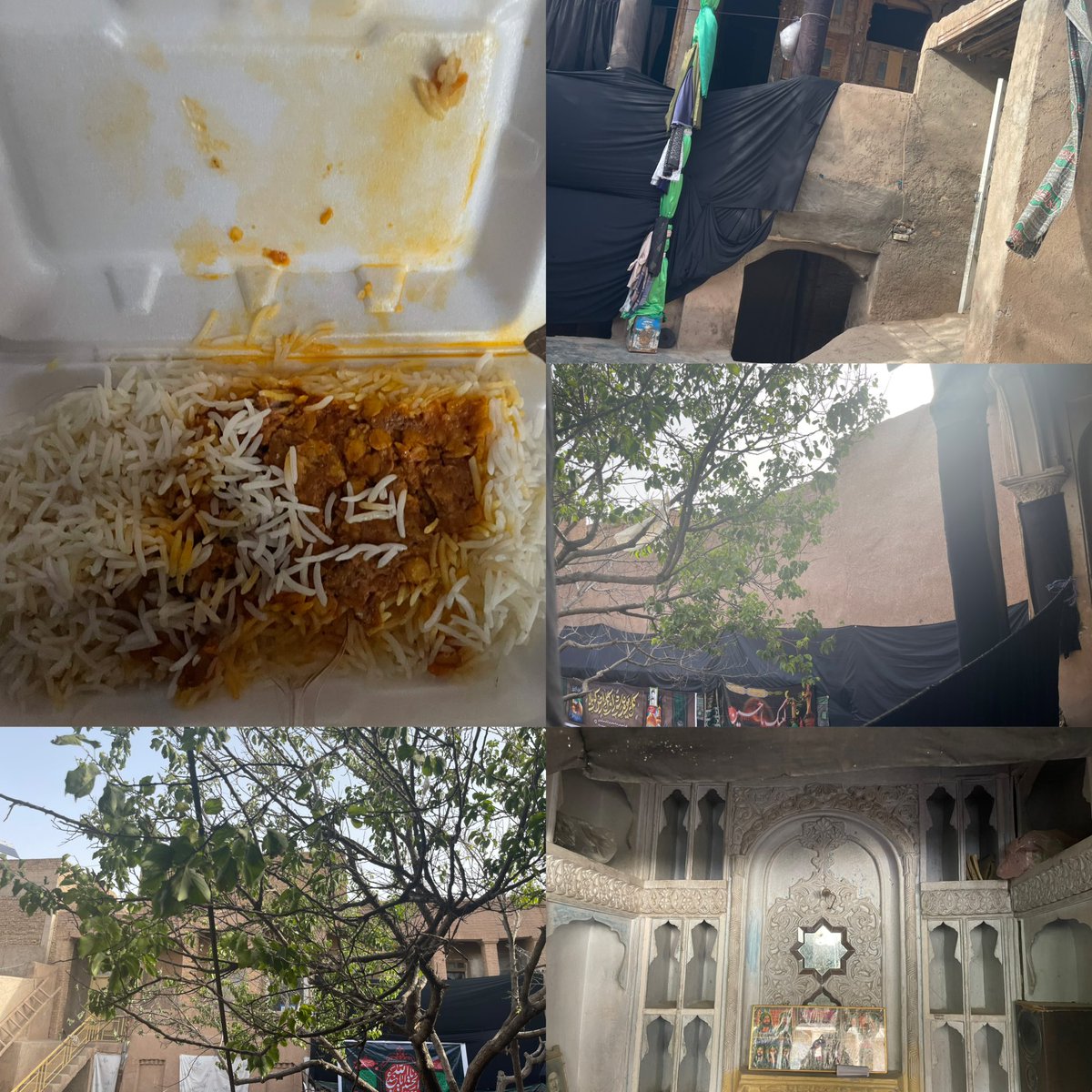 Nava_maq313's tweet image. ما از بچگی پای سفره شما بزرگ شدیم.
پ.ن1:- قدمت این خونه بالای ۱۵۰ سال هستش، یعنی حداقل شش نسل حسینی که پا روضه و منبر امام حسین رشد کردن و بزرگ شدن.
پ.ن2:- یه شهید گمنام دوران جنگ اینجا دفن شدند.