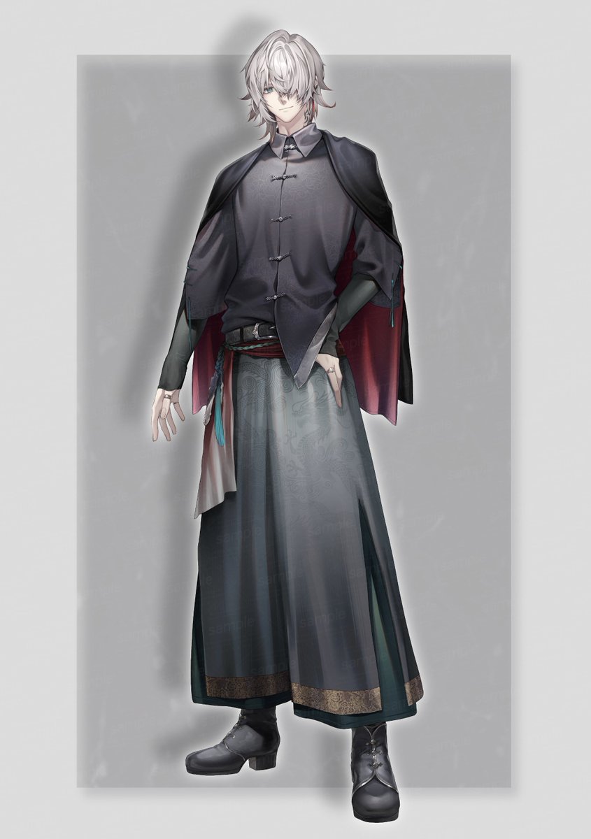 新たに立ち絵素材『朽黎』をリリースしました!
『銃を持つ』『顎に手を添える』など3種類のポーズがお楽しみいただけます!
TRPGなどにお役立てください!
▼リプライにBOOTH URL 