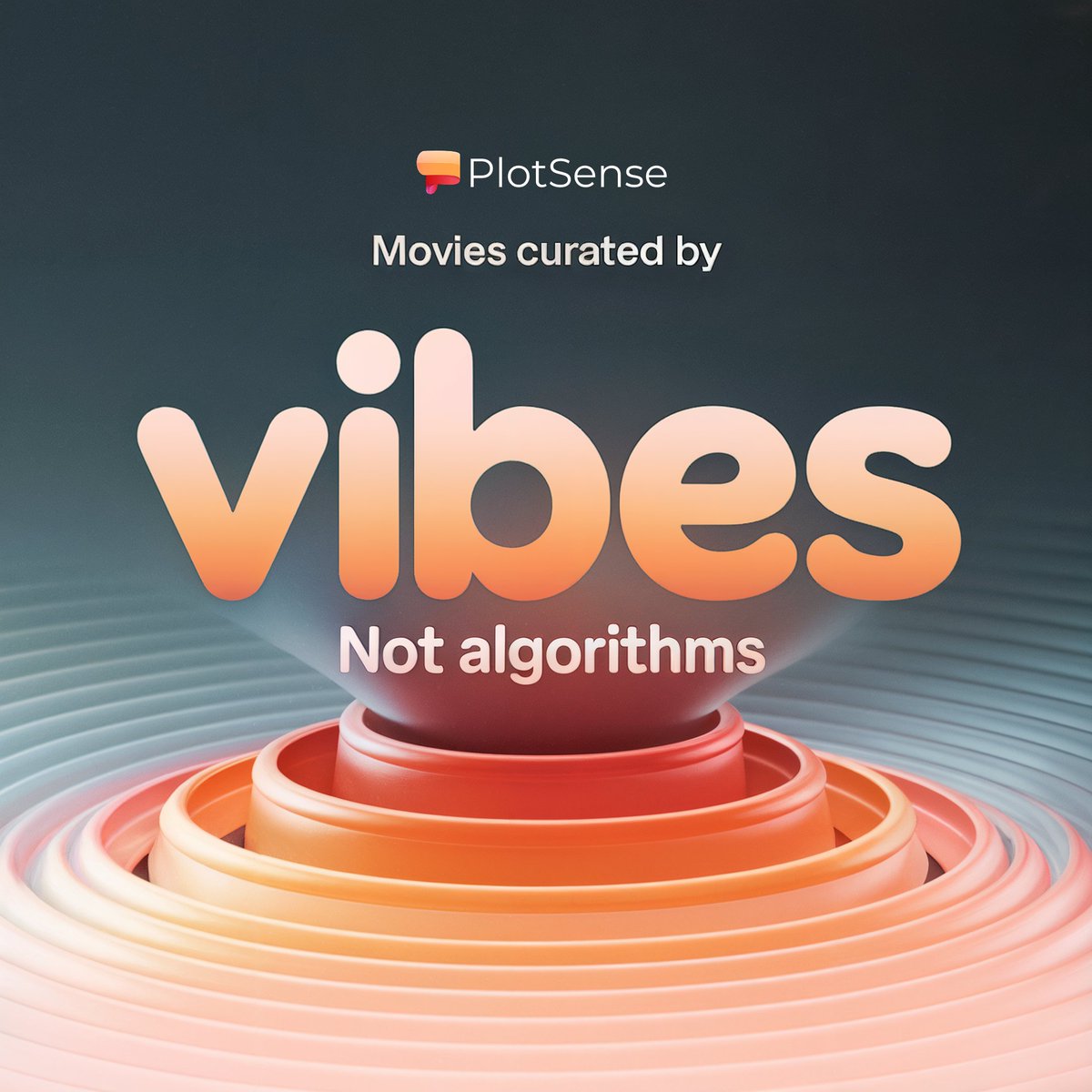 Introducing Vibes for Movies 🍿

Endless scrolling ruins movie night. PlotSense flips that by asking one simple question: "What kind of movie experience do you need today?"

Just type a vibe: “movies about human-animal relationship” and we’ll instantly suggest movies that match!