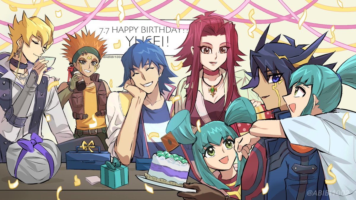 Abibi1002's tweet image. 7.7!! HAPPY BIRTHDAY YUSEI!!
#不動遊星生誕祭
#不動遊星生誕祭2025