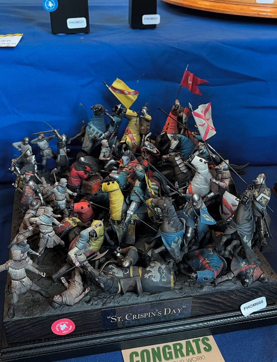 World Model Expo 2025 - Versailles
ファンタジー・オープンの方は大体原型師と組んで参加する人が多い
歴史・オープンはなぜか大半の参加者原型能力があって、なんなら大規模なジオラマのミニチュアもほぼ全部自作