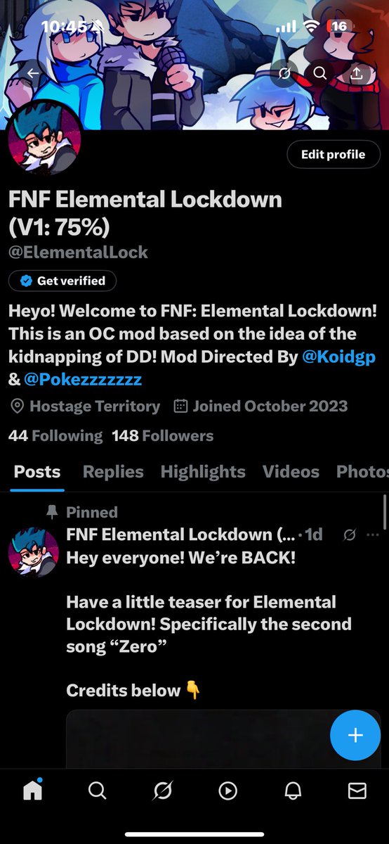 ElementalLock's tweet image. Can we get 2 more follows while I got to sleep chat??