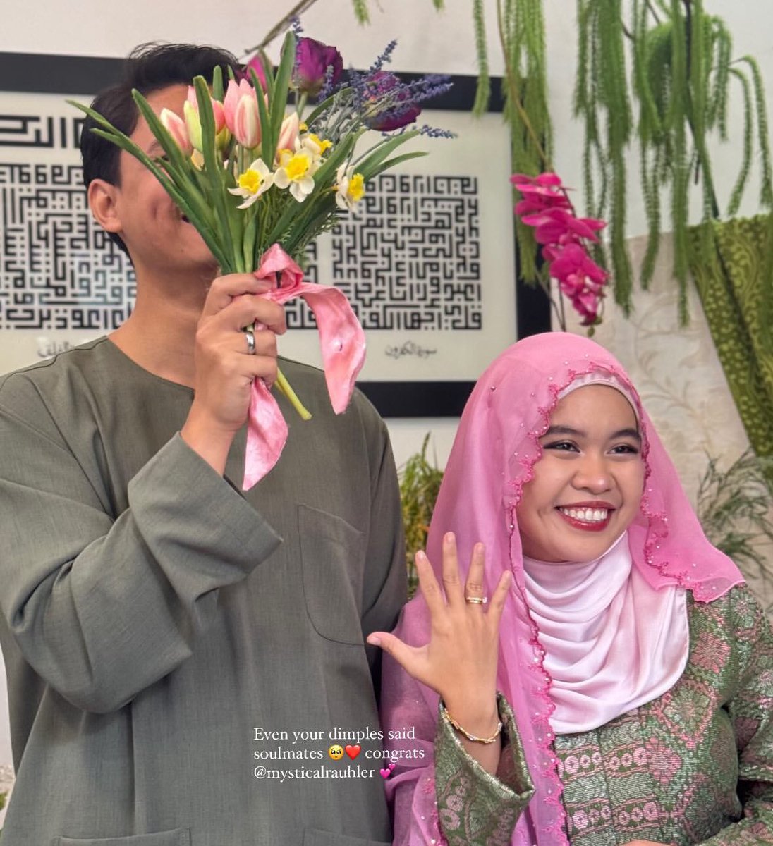 “even your dimples said soulmates”