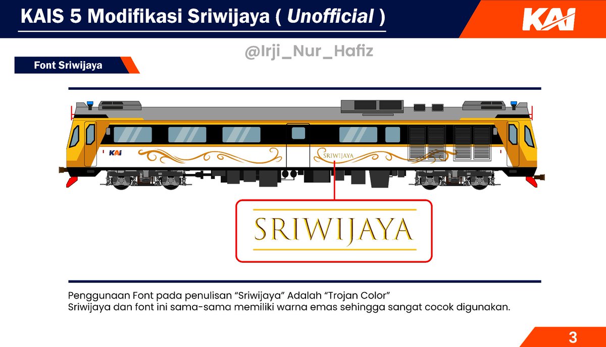 NurIrji's tweet photo. Baca terlebih dahulu! perlu di ingat ini hanyalah "unofficial" modifikasi dari KAIS 5 / Sriwijaya, postingan ini hanya untuk kreatifitas hiburan semata bukan untuk menyindir, merendahkan, menyinggung pihak² tertentu terima kasih ✨

Hope u like 

#keretaapi
#keretapikita
#kai121 https://t.co/7dqdMqYo2L