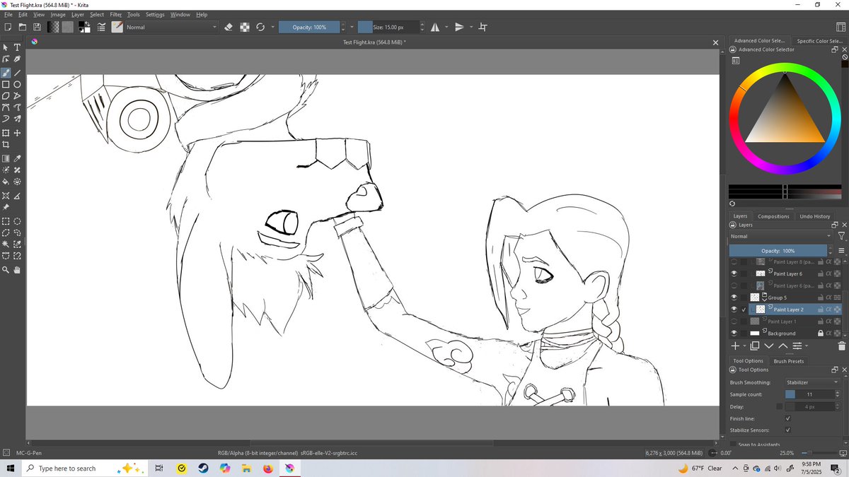 BeagleInRed's tweet image. And I knew I was just like you from the moment you arrived.

Nothing motivates learning to art like a self-ship 😅