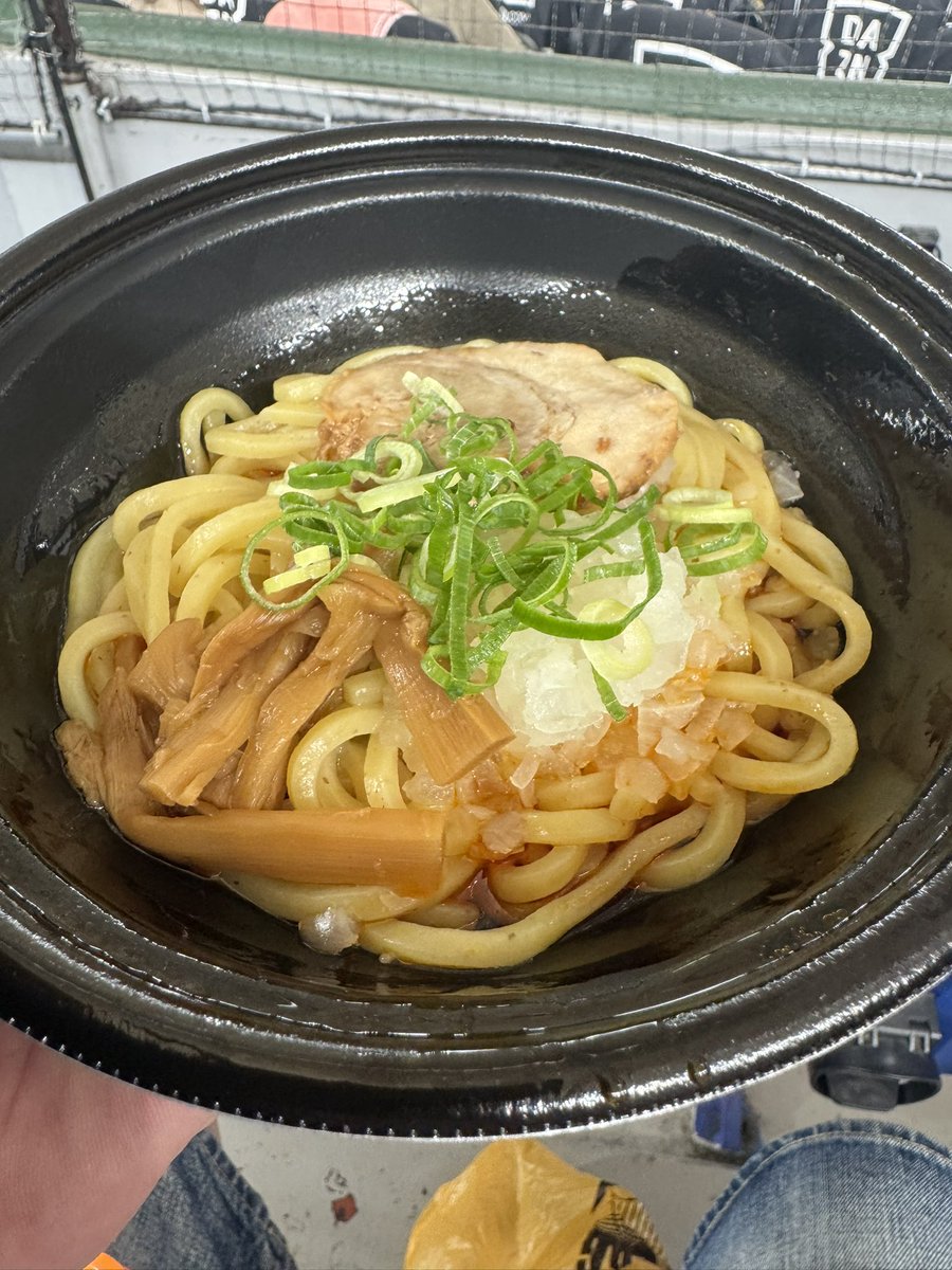 今日は油そば😊