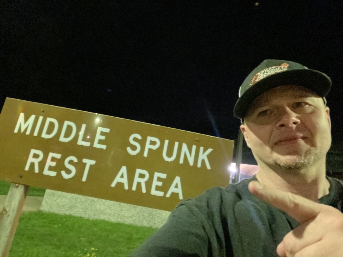 StardomRob's tweet image. After a long day decided to stop at middle spunk rest area instead of the usual big spunk……