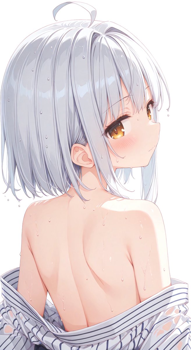 先程の投稿も含めてですがずぶ濡れ？のリクエストをもらってたので濡れて頂きました。

先程のは地雷系でずぶ濡れかなた。

これははだけた浴衣でずぶ濡れかなた

と言うイメージ🤔