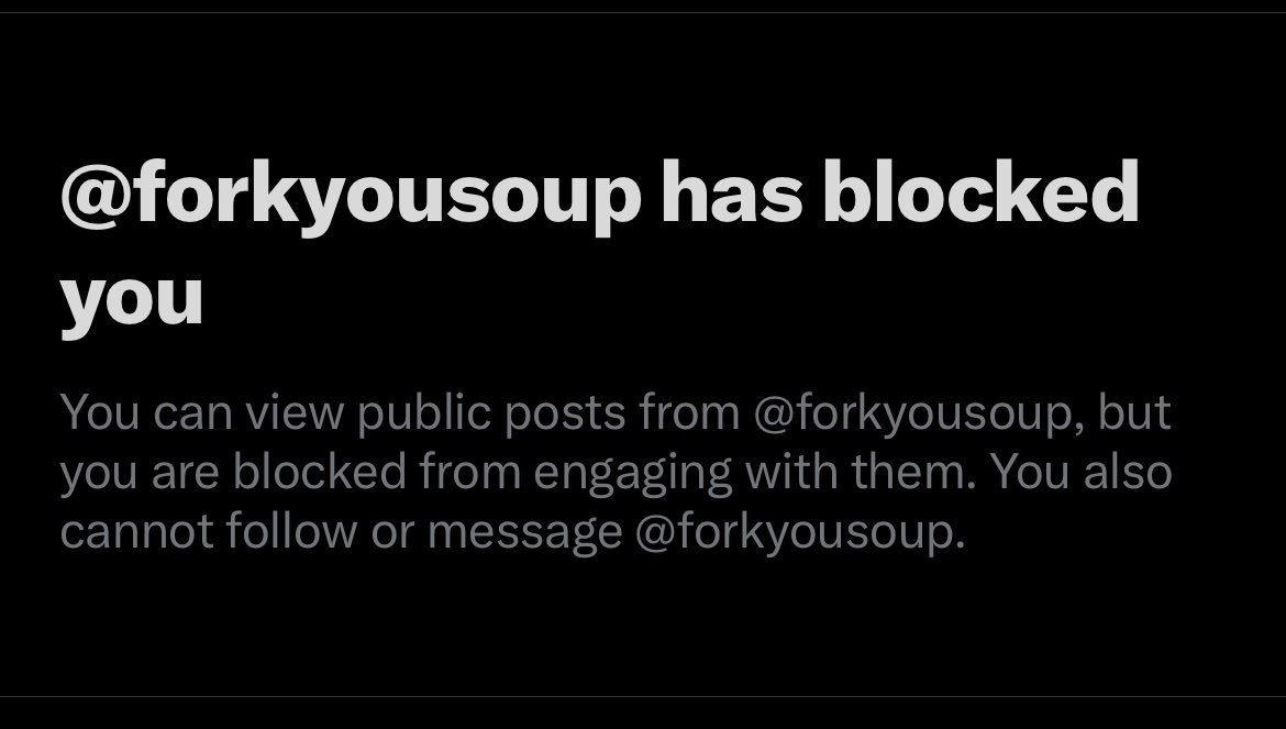 me and <a href="/yajanchali/">anchali</a> get blocked for calling out a ped0 defender 🤪 stay in school kids or you’ll end up like @forkyousoup and defend the sexualization and emotional manipulation of teens
