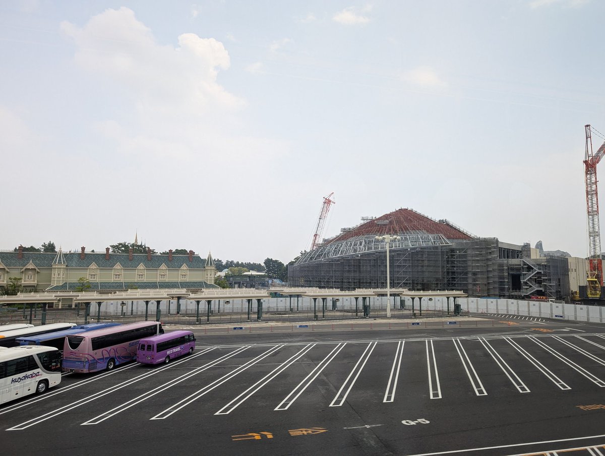 スペースマウンテンここまで出来ていたのね