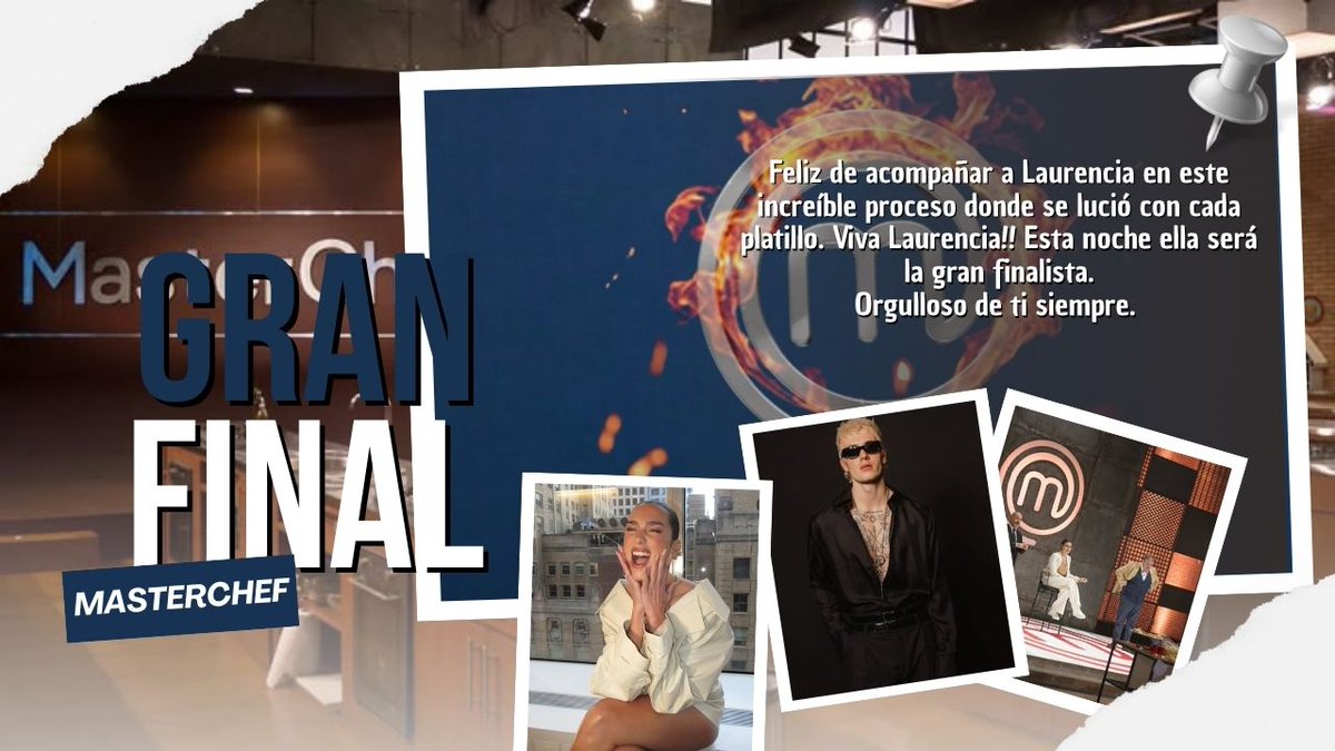 🌟, #MCCelebrityRP #FinalMCCRP

Apoyando siempre a la estrella de la noche, a mi Chef favorita #LaurenMCC. Qué increíble trabajo y todo lo que hicieron en MasterChef. Felicidades a todos!
