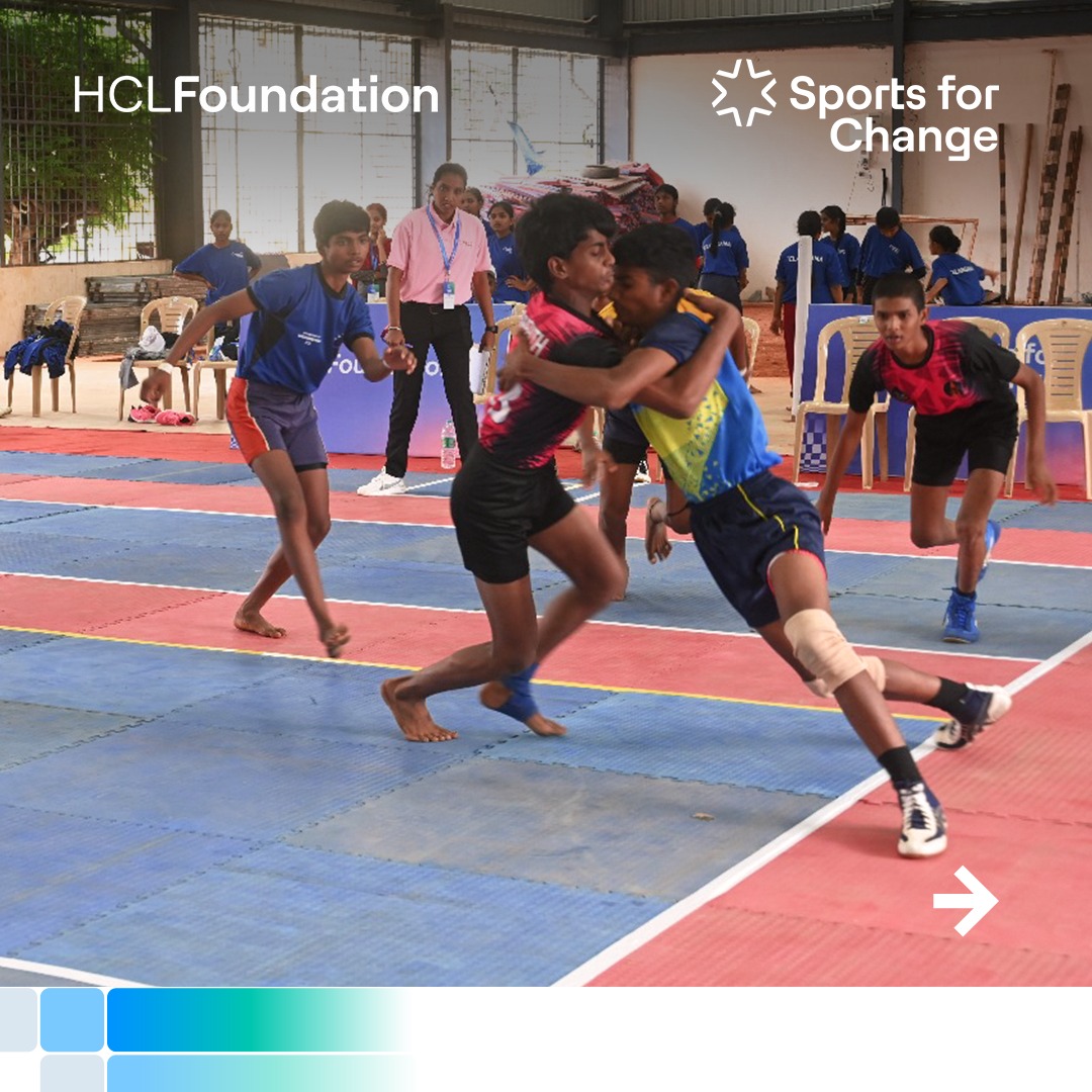 HCL_Foundation's tweet photo. (Exactly what #SportsForChange stands for - inclusion, opportunity, and empowerment through sport!)

#HCLFoundation #Sportsforchange #Southzonechampionship #Empoweringthroughsports #Powerofplay #Futurechampions #Sportsleadership https://t.co/9wNgwy8IEl