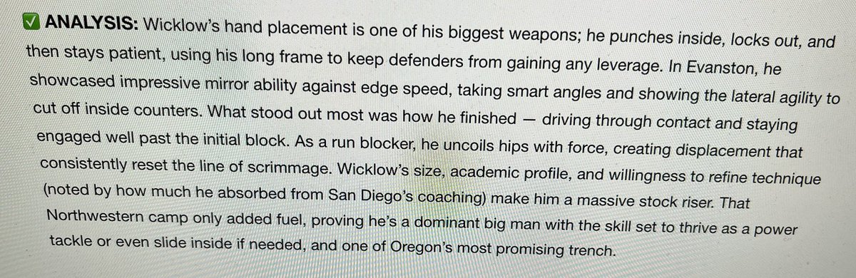 qwicklow32's tweet image. Really appreciate the write up from @sixstarfootball Loved getting out to the @NUFBFamily Showcase earlier this summer! @jhspdxfootball @B12PFootball @OAPLC @JordanJ_ @BrandonHuffman @AndrewNemec @CoachRich74