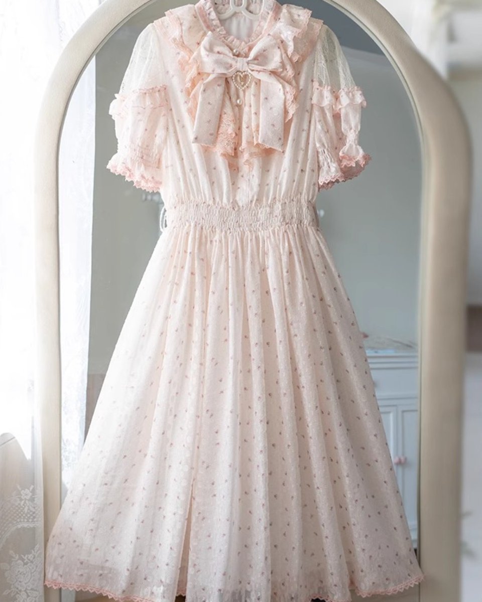 まもなく終了！！
Floral Pattern ワンピース【Doki Cherry】

💐淡いピンクの小花柄ロングワンピース💐
ご予約は7/7 AM8:59まで🕰️

epetice.com/products/on-13…