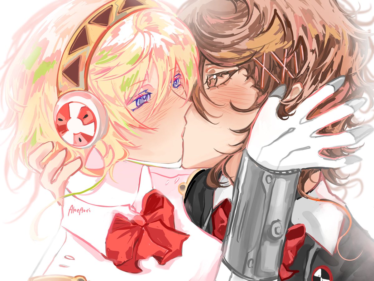 aloeaori's tweet image. ! ! ! #persona3 #hamugis