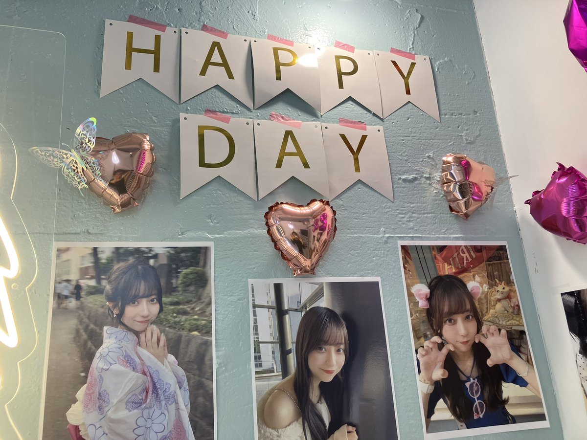 しおりんのカフェイベントへ！
とっても素敵な空間でした！
#髙村栞里 
#髙村栞里生誕祭2025