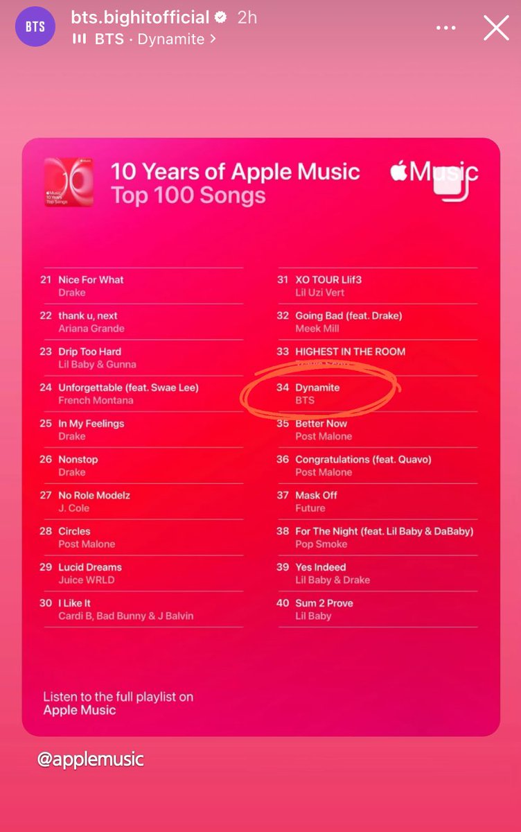 .<a href="/BTS_twt/">방탄소년단</a> via Instagram Story 💜

CONGRATULATIONS BTS
BTS PAVED THE WAY