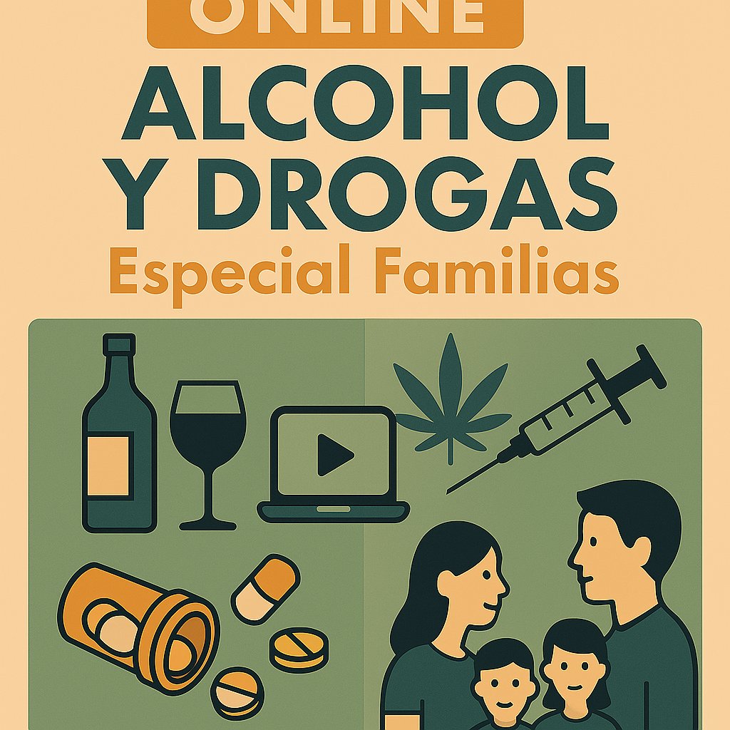 Curso online sobre Alcohol y drogas para familias y entidades -  familiainformada.com/formacion-onli…
