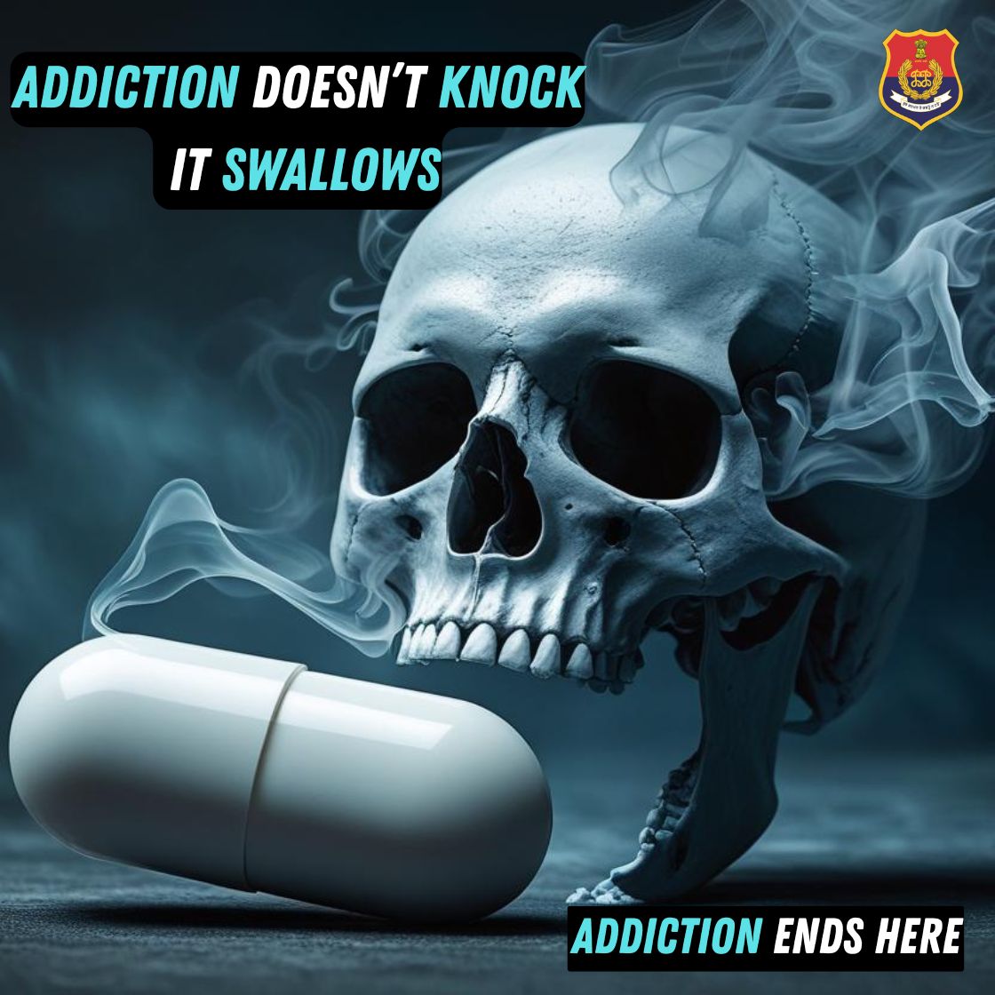 BatalaPolice's tweet image. ਨਸ਼ਾ ਦਸਤਕ ਨਹੀਂ ਦਿੰਦਾ। ਇਹ ਅੰਦਰ ਆ ਜਾਂਦਾ ਹੈ। ਇਸਨੂੰ ਖਤਮ ਕਰੋ ਇਸ ਤੋਂ ਪਹਿਲਾਂ ਕਿ ਇਹ ਤੁਹਾਨੂੰ ਖਤਮ ਕਰ ਦੇਵੇ।

Addiction doesn&apos;t knock. It crashes in. End it before it ends you.
#FightAddiction