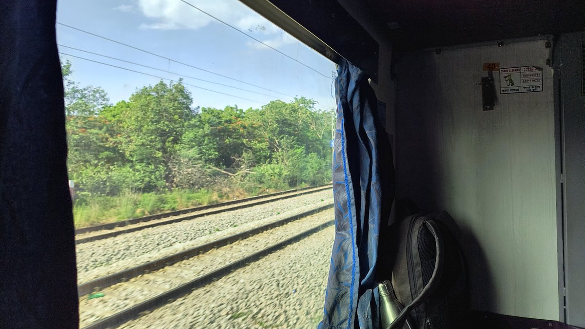 mango_4048's tweet photo. Booked the side lower berth on Falaknuma months in advance to soak in the scenic beauty. But like always, that one family boarded at Samalkot and hijacked the whole seat. There goes my peaceful journey. 😤  #FalaknumaExpress
@RailMadad
@IRCTCofficial 
Never Give ur seat to anyone https://t.co/TvbatOMw5v
