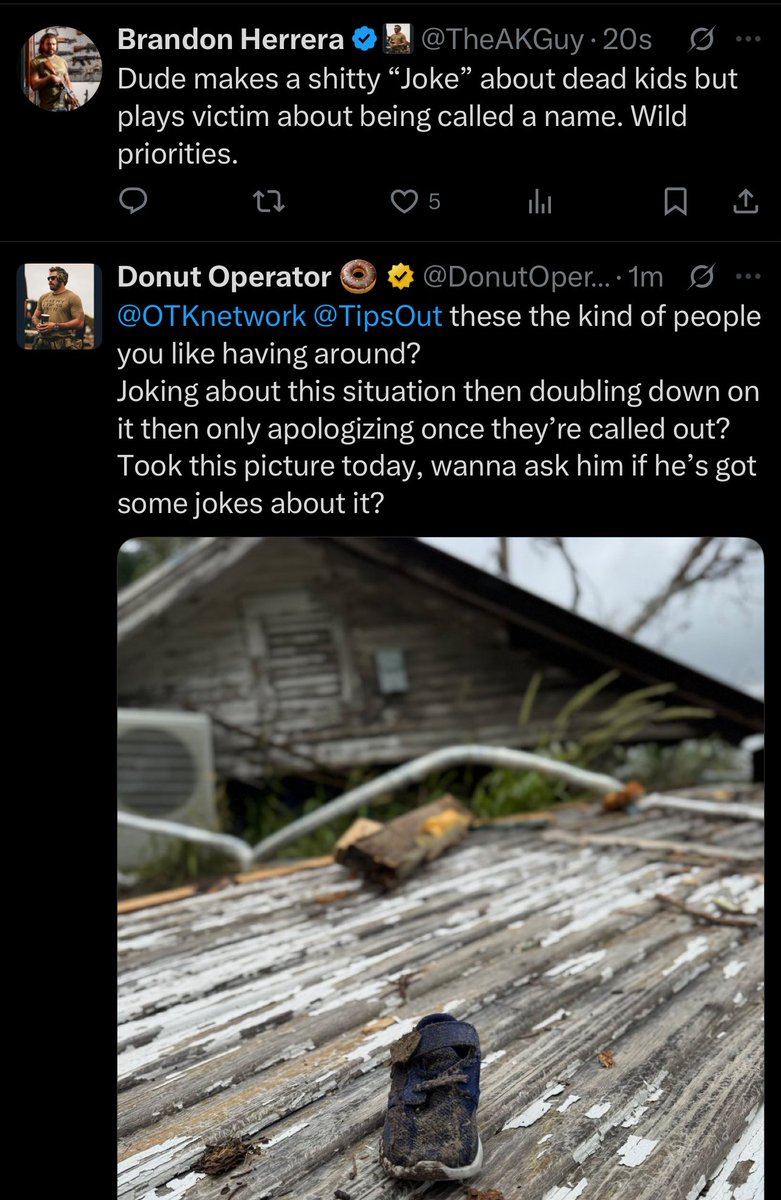 Awk20000's tweet photo. Donut Operator clarifies why he called Nmp what he did 

Brandon Herrera jumps in as well https://t.co/yw9GAhFjJe