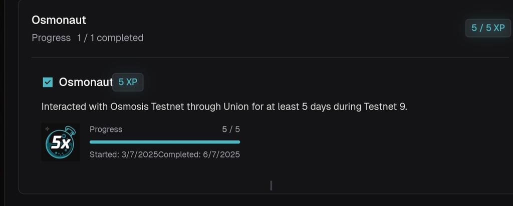 dikis1s's tweet photo. I have completed the 5-day assignment for BSC and Osmosis in @union_build dashboard 

 Route: 
- BSC to tbaby 
- Osmosis to tbaby 
Have you finished it too?🫣🫣
#union #bsc #osmosis #babylone #tbaby https://t.co/ok2cRrNkUm