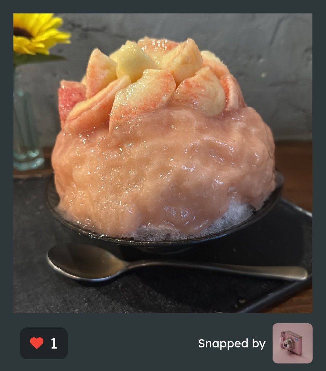 なんだこのかき氷は🤩
勝たせたから奢ってもらいましょう😡
#SNPIT