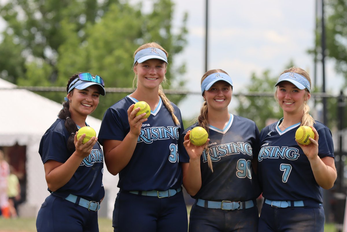 AZ Rising GNR 18U (@az_rising_gnr) on Twitter photo 🔥 Bomb Squad Saturday the <a href="/COSparkFire/">CO 4th of July</a> National 18u Power Pool:
<a href="/UNMLoboSB/">UNM Softball</a> signee <a href="/OcampoMialani/">MiaLani Ocampo</a> 💣
<a href="/EmmaReyQC27/">Emma Reynolds</a> 💣
<a href="/NMStateSoftball/">NM State Softball</a> signee <a href="/BaileyKerr_90/">Bailey Kerr</a> 💣
<a href="/CBUSoftball/">California Baptist Softball</a> signee <a href="/Brooklynb_2025/">Brooklyn Bassett</a> 💣
#LetsGo 🔥 🔥 Bomb Squad Saturday the <a href="/COSparkFire/">CO 4th of July</a> National 18u Power Pool:
<a href="/UNMLoboSB/">UNM Softball</a> signee <a href="/OcampoMialani/">MiaLani Ocampo</a> 💣
<a href="/EmmaReyQC27/">Emma Reynolds</a> 💣
<a href="/NMStateSoftball/">NM State Softball</a> signee <a href="/BaileyKerr_90/">Bailey Kerr</a> 💣
<a href="/CBUSoftball/">California Baptist Softball</a> signee <a href="/Brooklynb_2025/">Brooklyn Bassett</a> 💣
#LetsGo 🔥