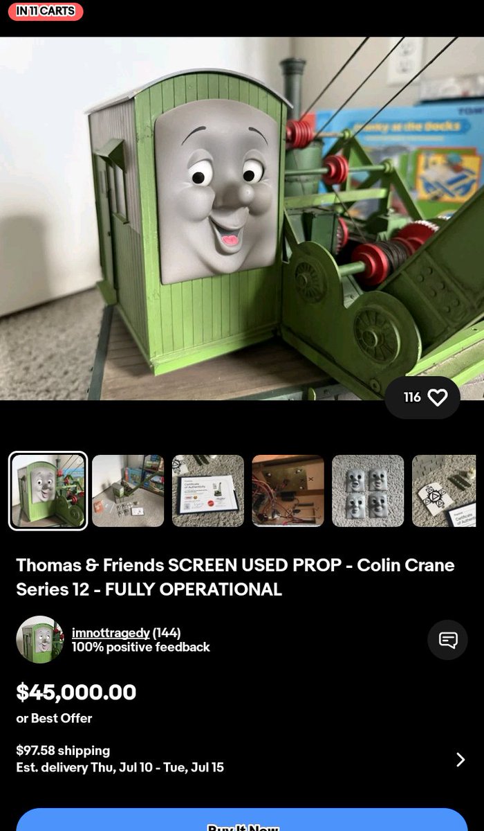 SodorProductions has listed Colin on eBay!!! #TTTE