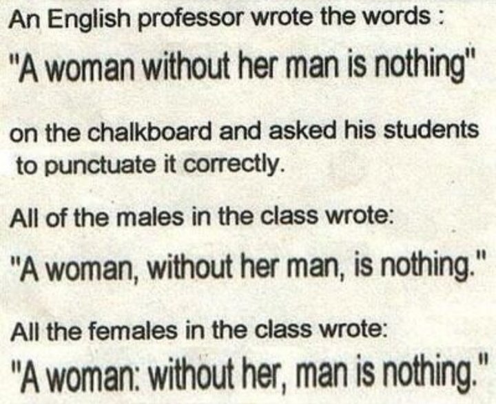 Punctuation power 💥