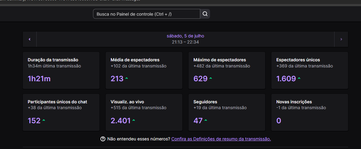 vlw pela live de hj rapaziada